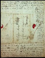Autograph letter by Joseph Severn to Mr. Kirkup