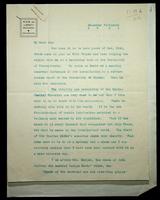 Typewritten letter by Harrison Morris to Harry Nelson Gay