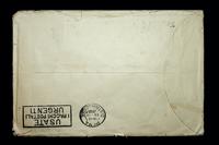 Autograph letter and envelope by Louis A. Holman 