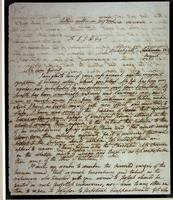 Autograph letter Percy B. Shelley to Thomas Jefferson Hogg
