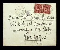 Autograph letters to Cesare Riccioni