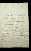 Autograph letter by Lady Noel Byron to the Editor of 'The Literary Gazette'
