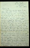 Autograph letter by Mary Cowden Clarke to Alexander Main