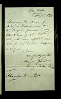 Autograph text by Mary Cowden Clarke and Charles Cowden Clarke