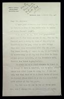Typewritten letter by Amy Lowell to Mr. Underwood Johnson